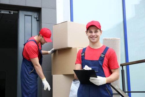 Visual for requesting accessibility support on a Waterloo moving service website