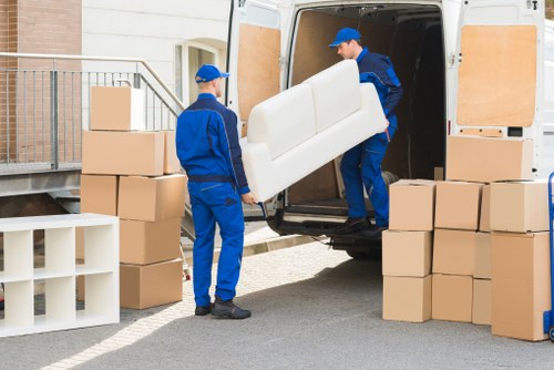 Professional furniture removals in Waterloo with careful loading