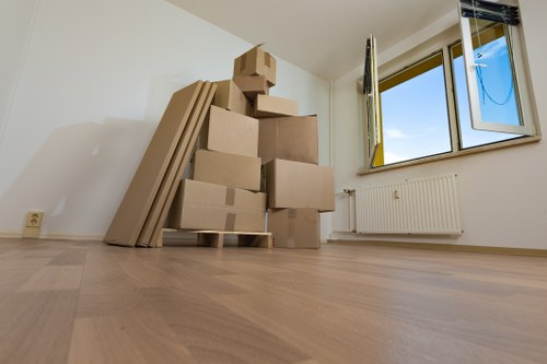 Efficient commercial moving setup for a Waterloo business transition