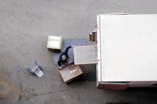 Moving team loading furniture during home moves in Waterloo