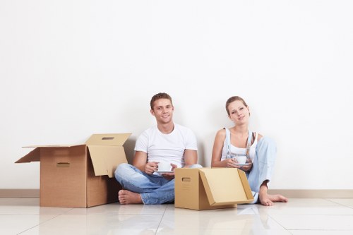 Business packing boxes and storage cartons used in Waterloo