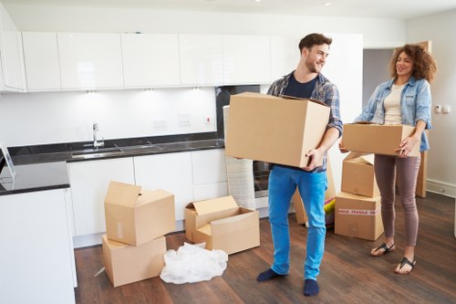 Business move setup for a Waterloo shop or office with organised packing and transport