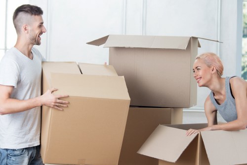 Safe furniture handling by house removalists during a Waterloo move