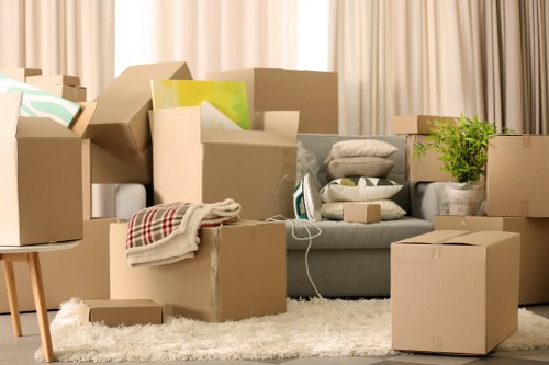 Residential furniture removal service in Waterloo with sofa and table pickup