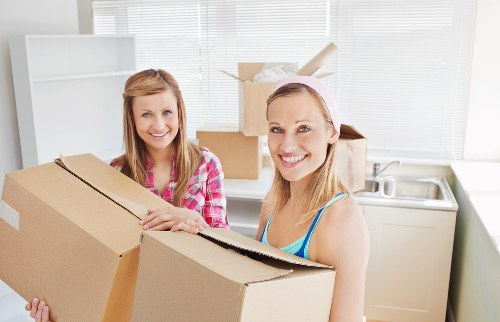 Professional movers handling a residential relocation in Waterloo